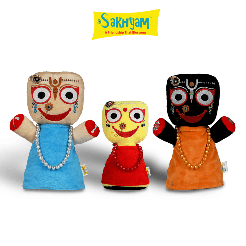 Siblings of Puri Dham Soft Dolls (Jagannath Baladeva Subhadra)