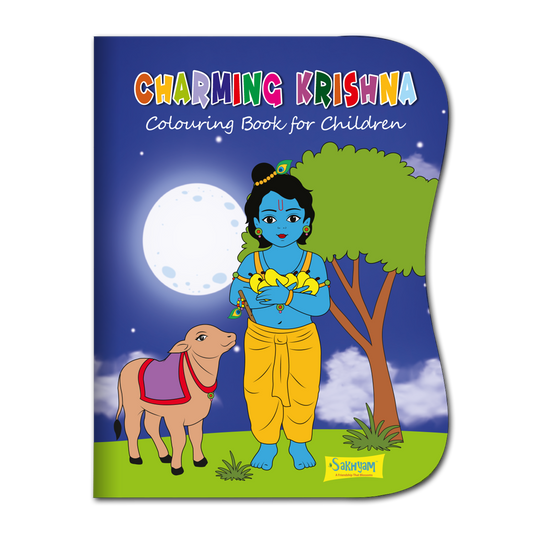 Charming Krishna Colouring Book