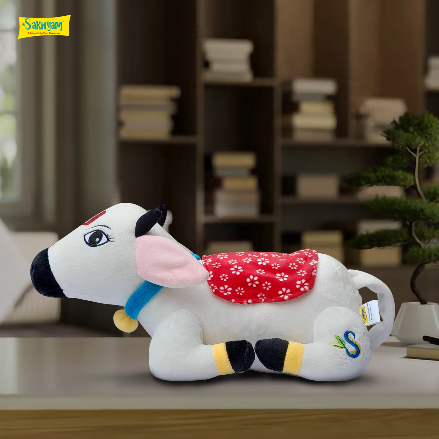 Surabhi Cows Soft Dolls [With Pocket]
