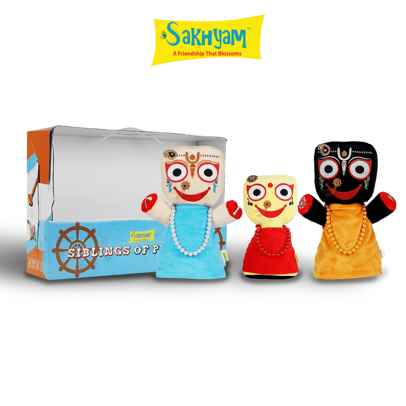 Siblings of Puri Dham Soft Dolls (Jagannath Baladeva Subhadra)