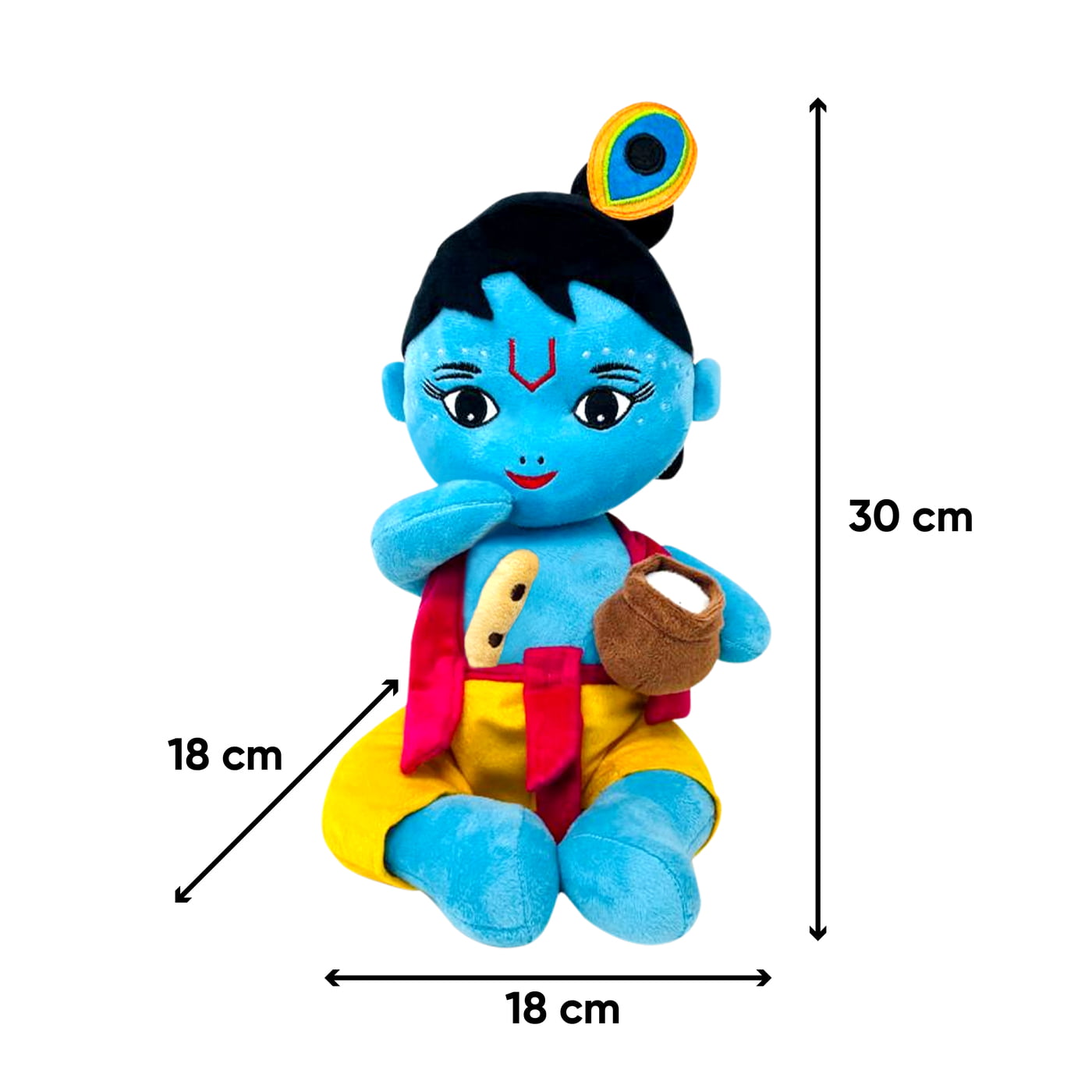 Makhanlal Krishna Soft Dolls (Toys)