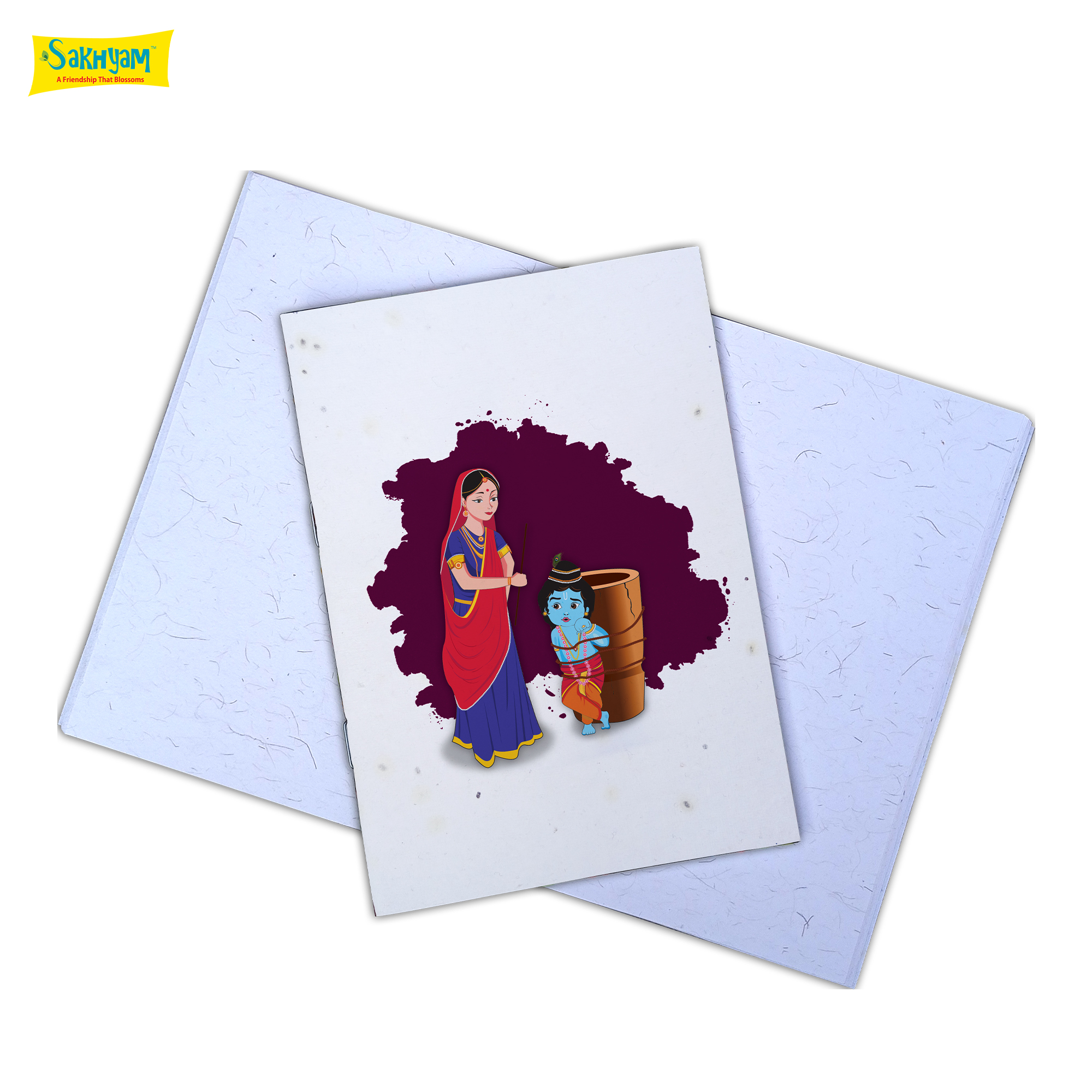 Plantable NoteSakhyam pad -Yashoda Damodar (40 writable pages) Plantable NoteSakhyam pad -Yashoda Damodar (40 writable pages)