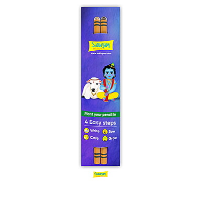 Sakhyam Flute Plantable Pencil Combo (Pack of 2 Pencils)