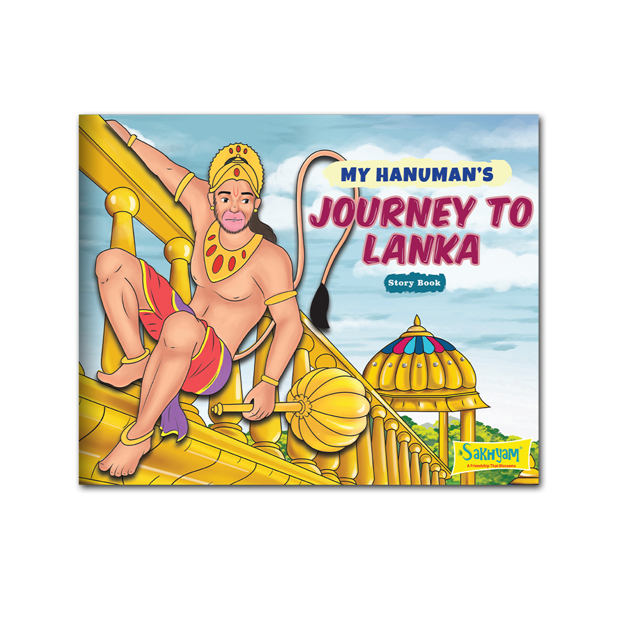 My Hanuman's- Journey to Lanka, Story Book for Kids based on Valmiki Ramayan