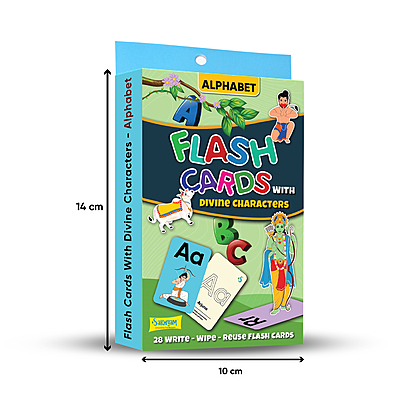 Flash Cards With Divine Characters (28 Cards) | Learn ABC with Divinity Flash Cards With Divine Characters (28 Cards) | Learn ABC with Divinity