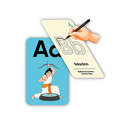Flash Cards With Divine Characters (28 Cards) | Learn ABC with Divinity Flash Cards With Divine Characters (28 Cards) | Learn ABC with Divinity