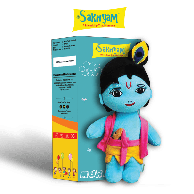 Murlidhar Krishna Soft Dolls (Toys)