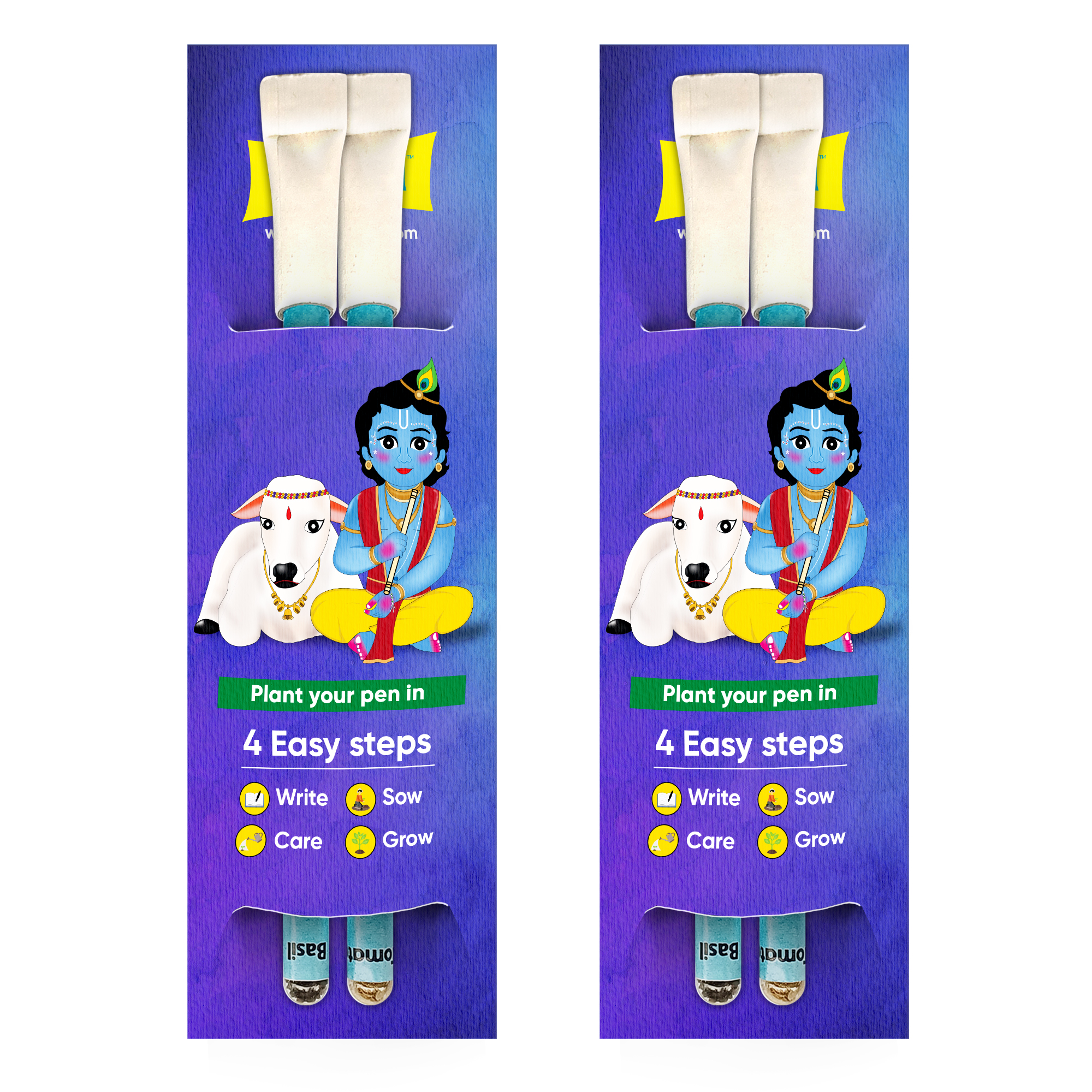 Gopal Plantable Pen- 2 Combos (2 Pens per Combo)