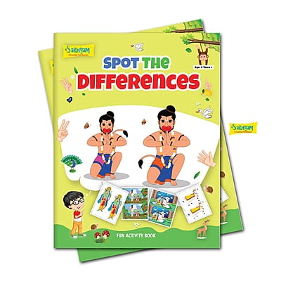 Spot the Differences, Activity Book