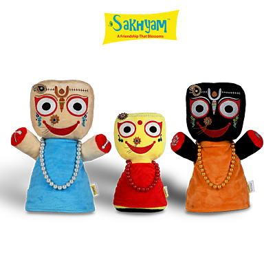 Siblings of Puri Dham Soft Dolls (Jagannath Baladeva Subhadra)