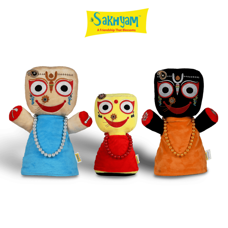 Siblings of Puri Dham Soft Dolls (Jagannath Baladeva Subhadra) Siblings of Puri Dham Soft Dolls (Jagannath Baladeva Subhadra)